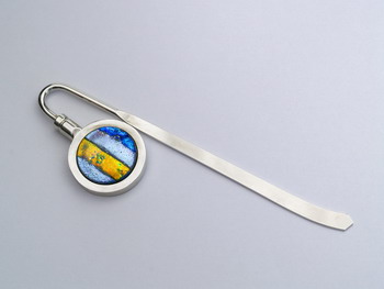 Lesezeichen 14cm silberfarbig Lesezeichen 14cm silberfarbig