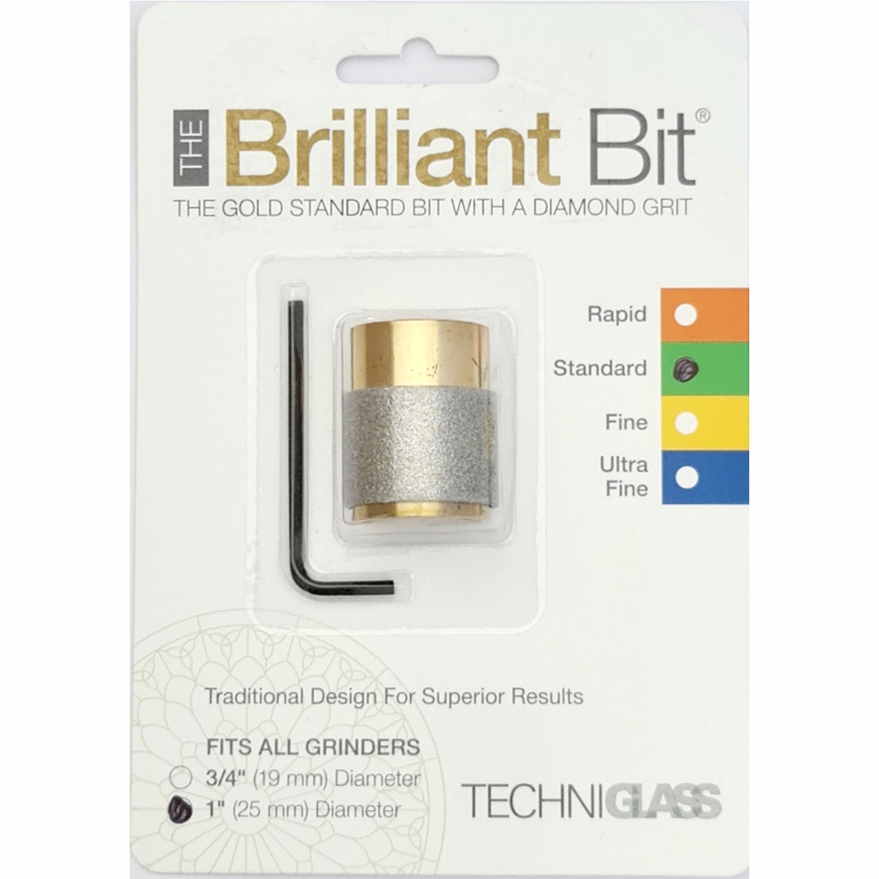 Brilliant Bit Schleifkopf 25mm standard Brilliant Bit Schleifkopf 25mm standard