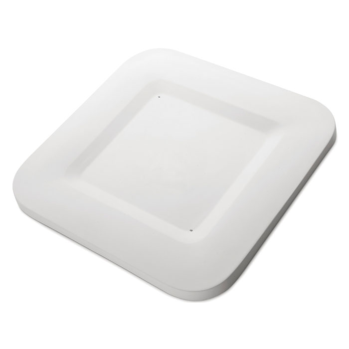Fusingform 33x33x1cm Teller eckig