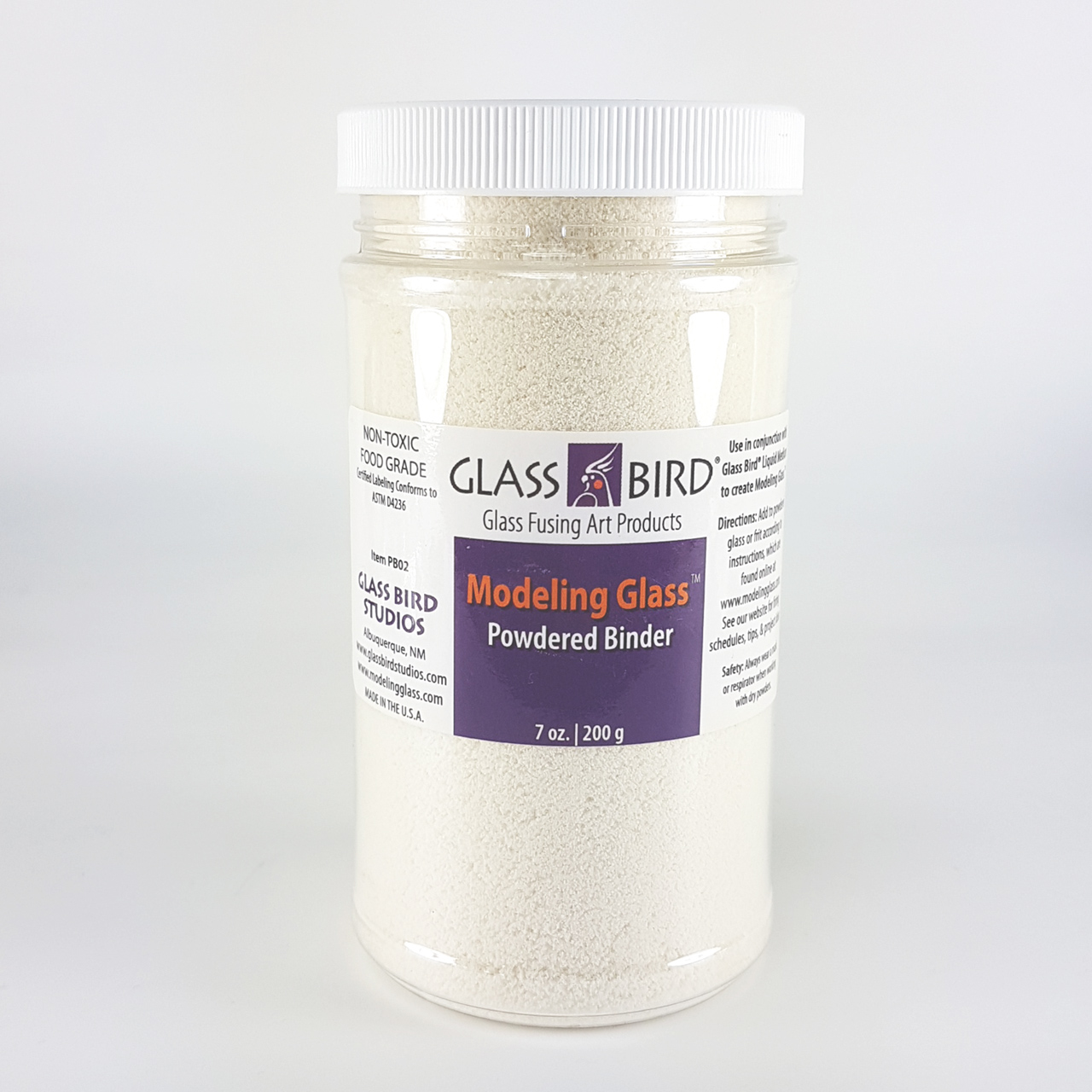 Glass Bird Glas Modelier Binder 200g Glass Bird Glas Modelier Binder 200g