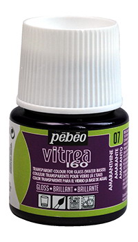 Glasfarbe Pebeo Vitrea160 Amarant 07 Glasfarbe Pebeo Vitrea160 Amarant 07
