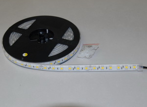 LED-Strip, 5m, WW, 60LED/m, 24V, 14,4W/m, IP68 LED-Strip, 5m, WW, 60LED/m, 24V, 14,4W/m, IP68