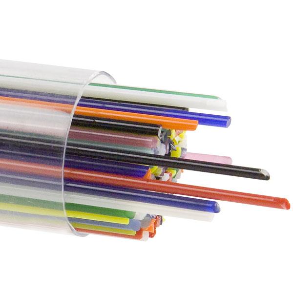 BULLSEYE Glasfaden 1mm 8416 gemischt opak F
