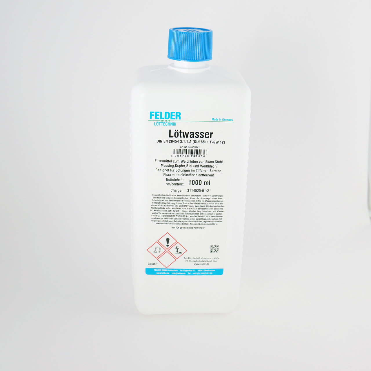 FELDER Lötwasser 1000ml FELDER Lötwasser 1000ml