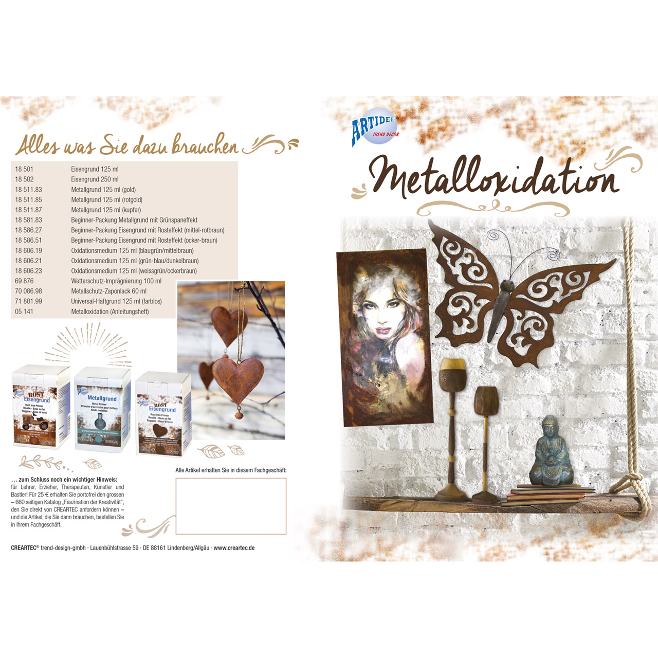 Broschüre Metalloxidation Rost Broschüre Metalloxidation Rost