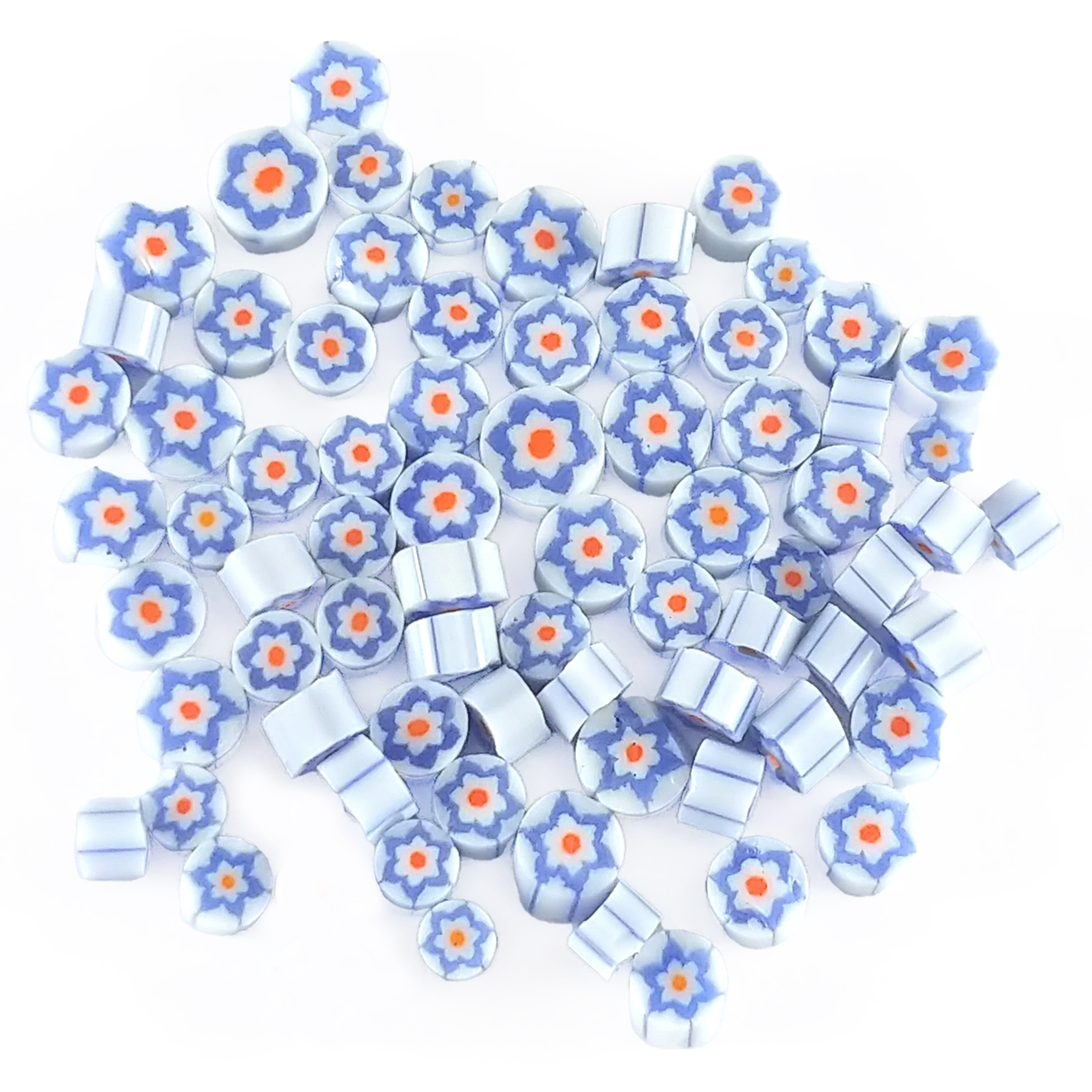 Millefiori "Blume Jasmin weiss" AK 90 Millefiori "Blume Jasmin weiss" AK 90