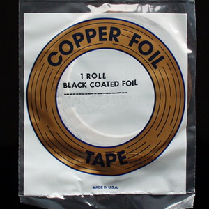 EDCO Kupferfolie schwarz 9/64" 3,6mm EDCO Kupferfolie schwarz 9/64" 3,6mm