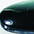 Glasstein Muggel 8mm schwarz