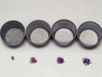 Krösel Körnung Sieb set 4 Teile Krösel Körnung Sieb set 4 Teile