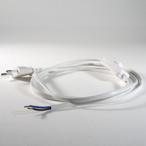 Cord 2way with plug/switch white Cord 2way with plug/switch white