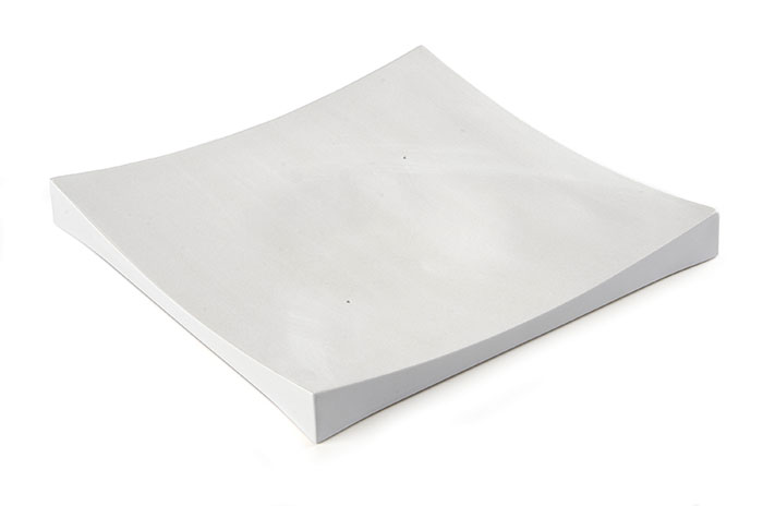 Fusingform 27x27x2cm Quadrat flach