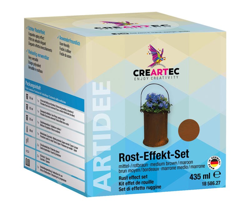 Eisenoxidation Rost Set mittel-rotbraun Eisenoxidation Rost Set mittel-rotbraun