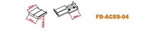 LED-Steckverbinder für 8mm