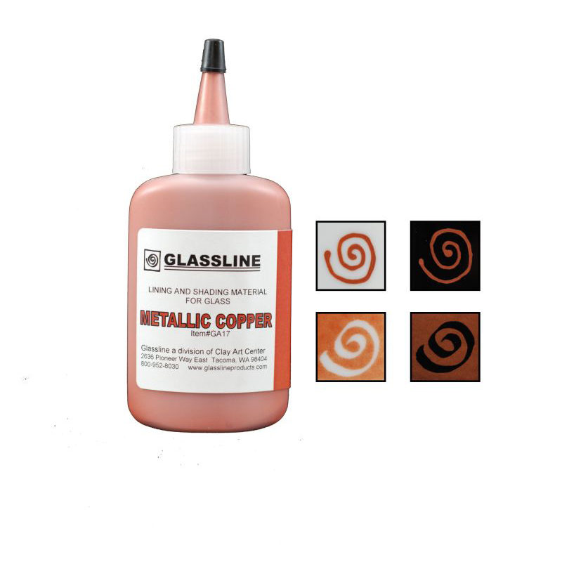 Glassline Farbstift GA17 kupfer 56g Glassline Farbstift GA17 kupfer 56g