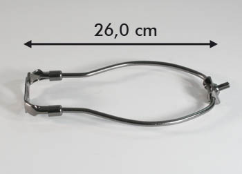 Harfe brüniert 10,0" 26,0cm Harfe brüniert 10,0" 26,0cm