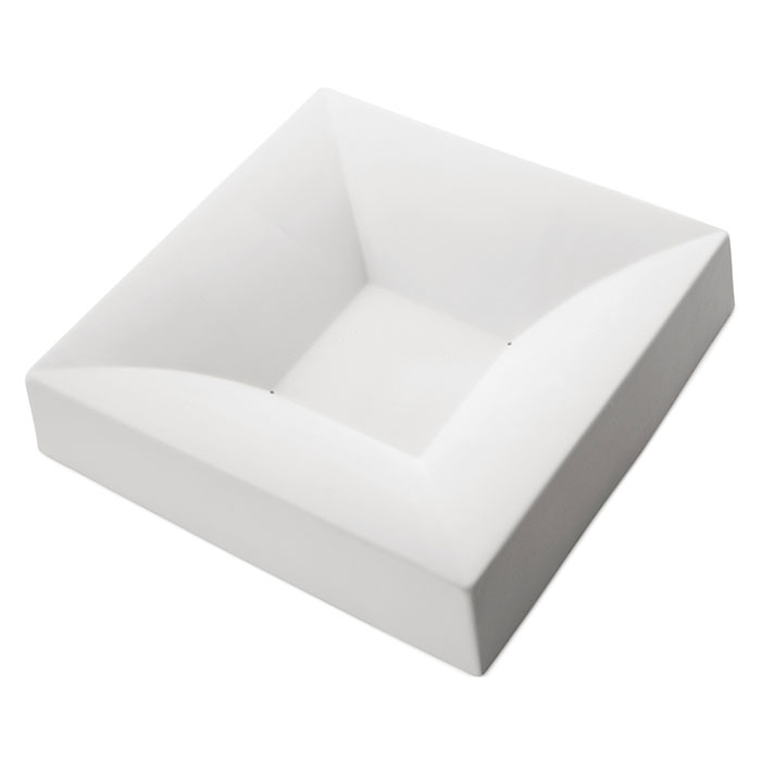 Fusingform 28x29x6cm Schale Quadrat einfache Kurve Fusingform 28x29x6cm Schale Quadrat einfache Kurve