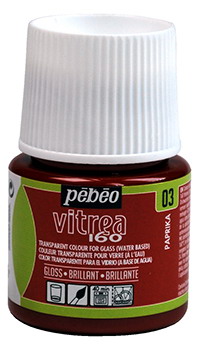 Glasfarbe Pebeo Vitrea160 Paprika 03 Glasfarbe Pebeo Vitrea160 Paprika 03