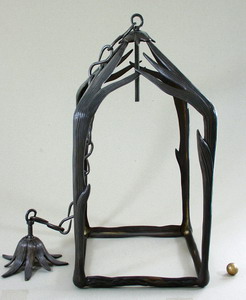 Hängeampel LILIE 4-eck 50 cm Hängeampel LILIE 4-eck 50 cm