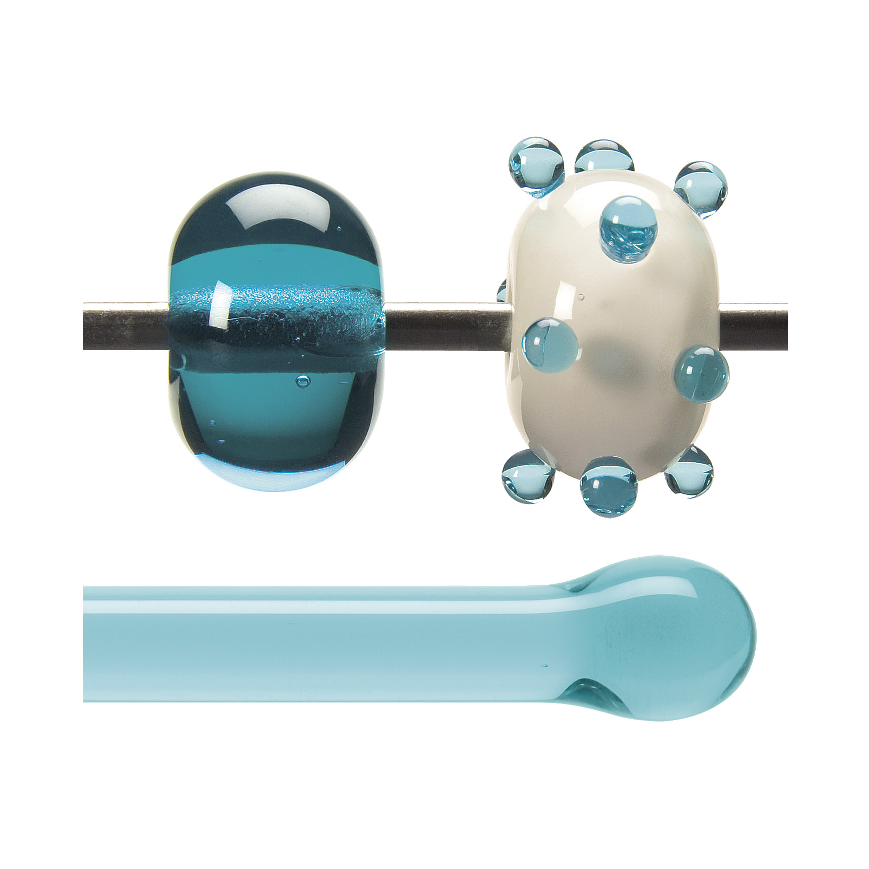 BULLSEYE Glass rod 1408 F BULLSEYE Glass rod 1408 F