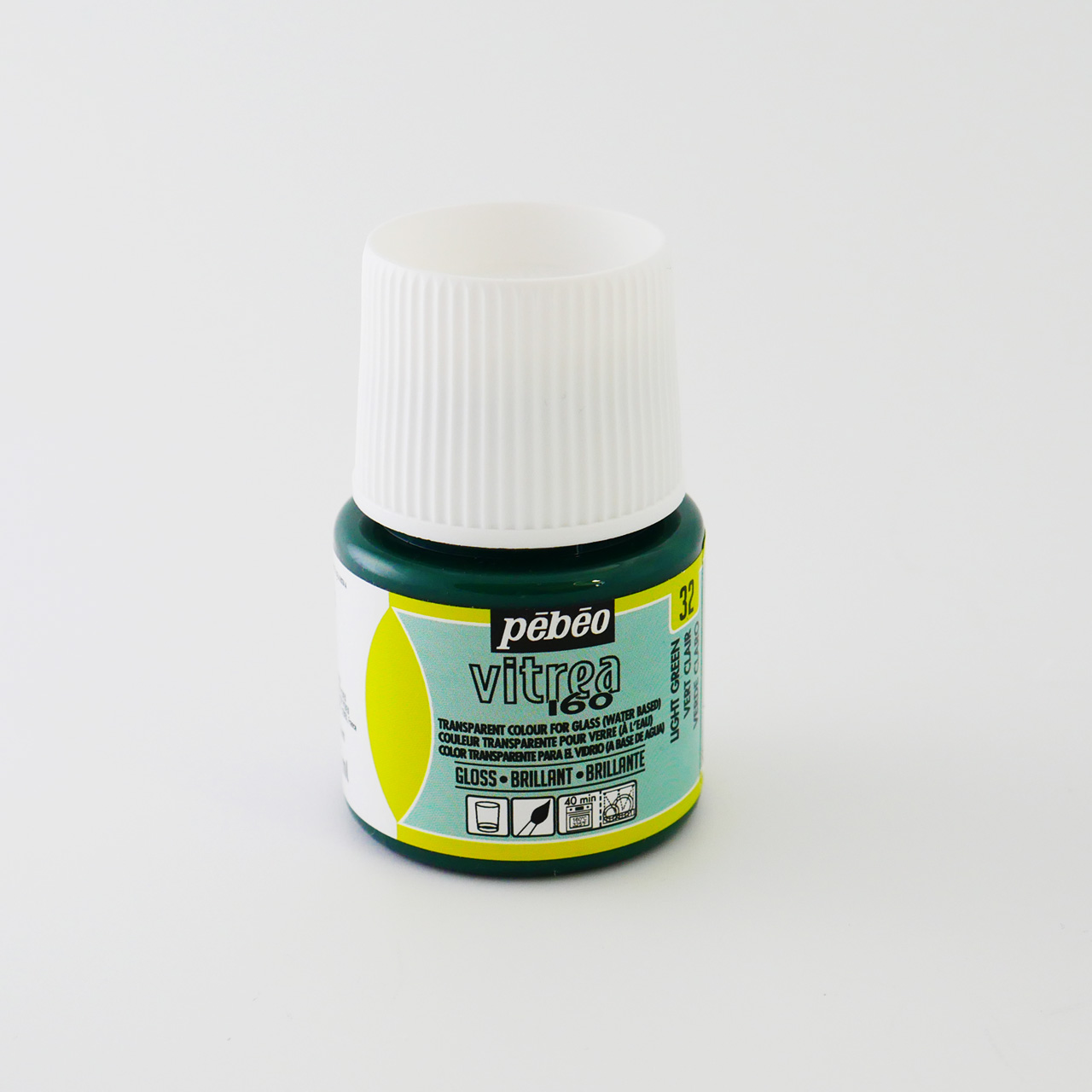Glasfarbe Pebeo Vitrea160 Hellgrün 32 Glasfarbe Pebeo Vitrea160 Hellgrün 32