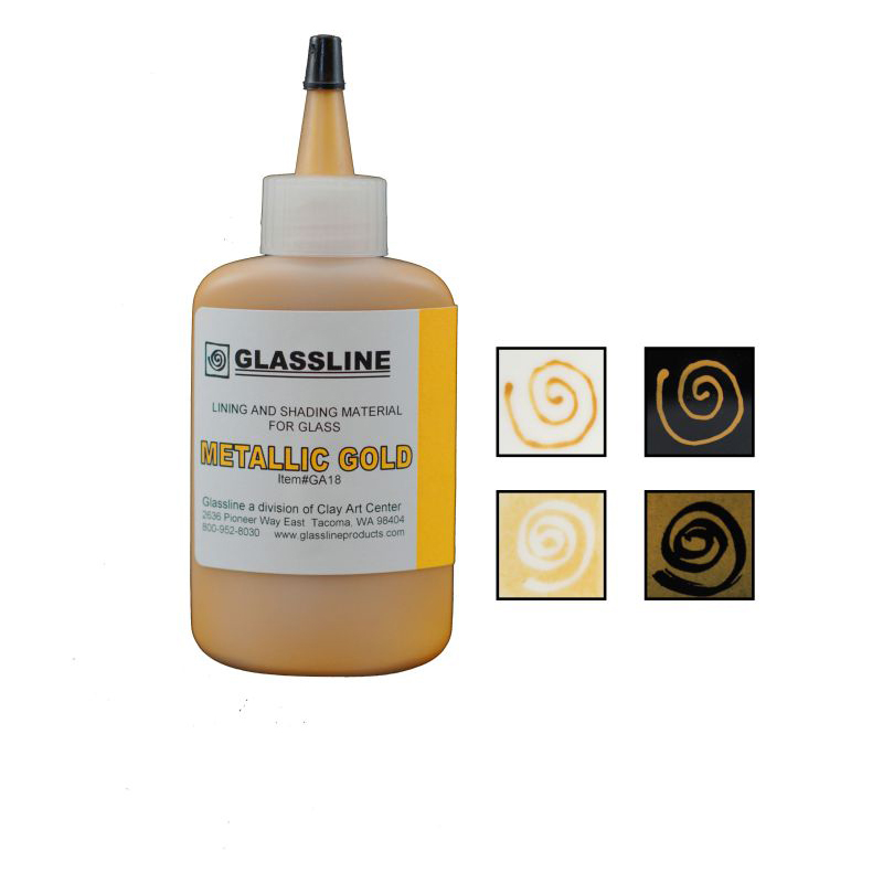 Glassline Farbstift GA18 gold 56g Glassline Farbstift GA18 gold 56g