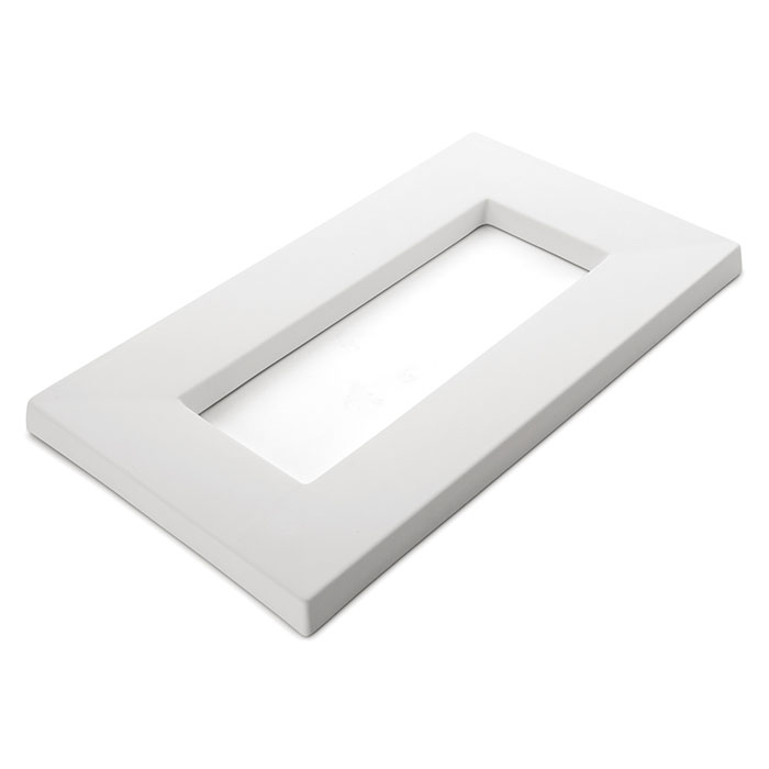 Fusing Mold 41x23x2cm Drop Out Rectangular II Fusing Mold 41x23x2cm Drop Out Rectangular II