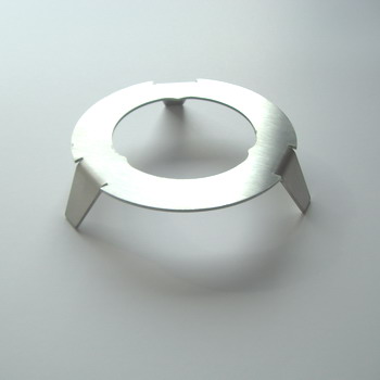 Glashalter für Schalen, Edelstahl ID=60 AD=100mm Glashalter für Schalen, Edelstahl ID=60 AD=100mm