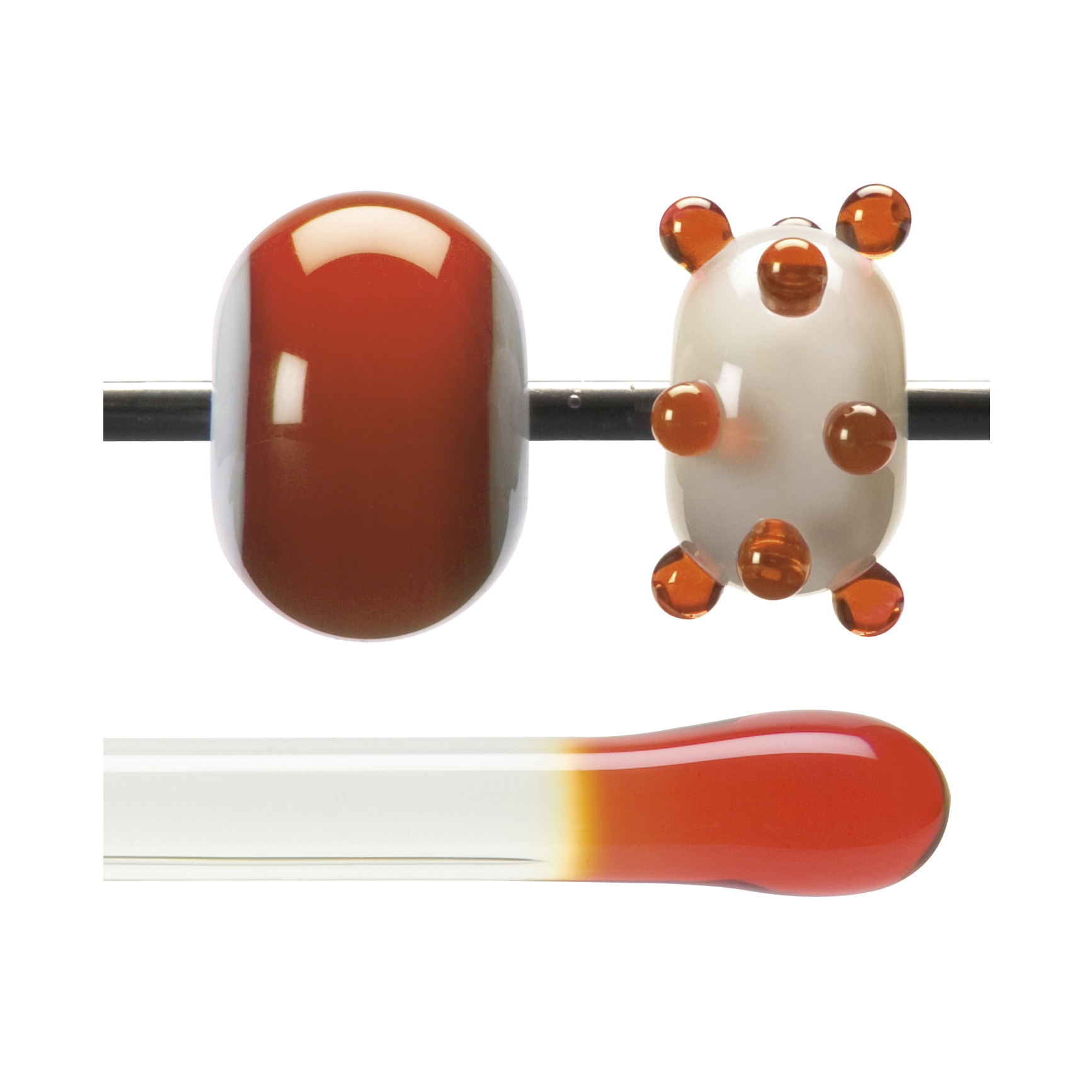 BULLSEYE Glass rod 1125 F BULLSEYE Glass rod 1125 F