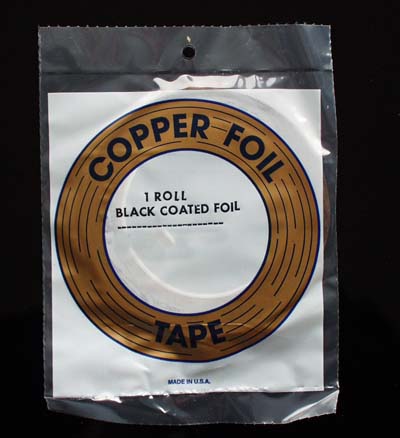 EDCO Kupferfolie schwarz 13/64" 5,2mm EDCO Kupferfolie schwarz 13/64" 5,2mm