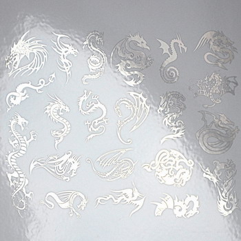 Fusing Decal Drachen Silber Fusing Decal Drachen Silber