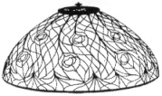 ODYSSEY Lampenform 40 cm Peacock T1464