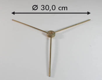 Schirmspeiche 3-fach d:300 mm Schirmspeiche 3-fach d:300 mm