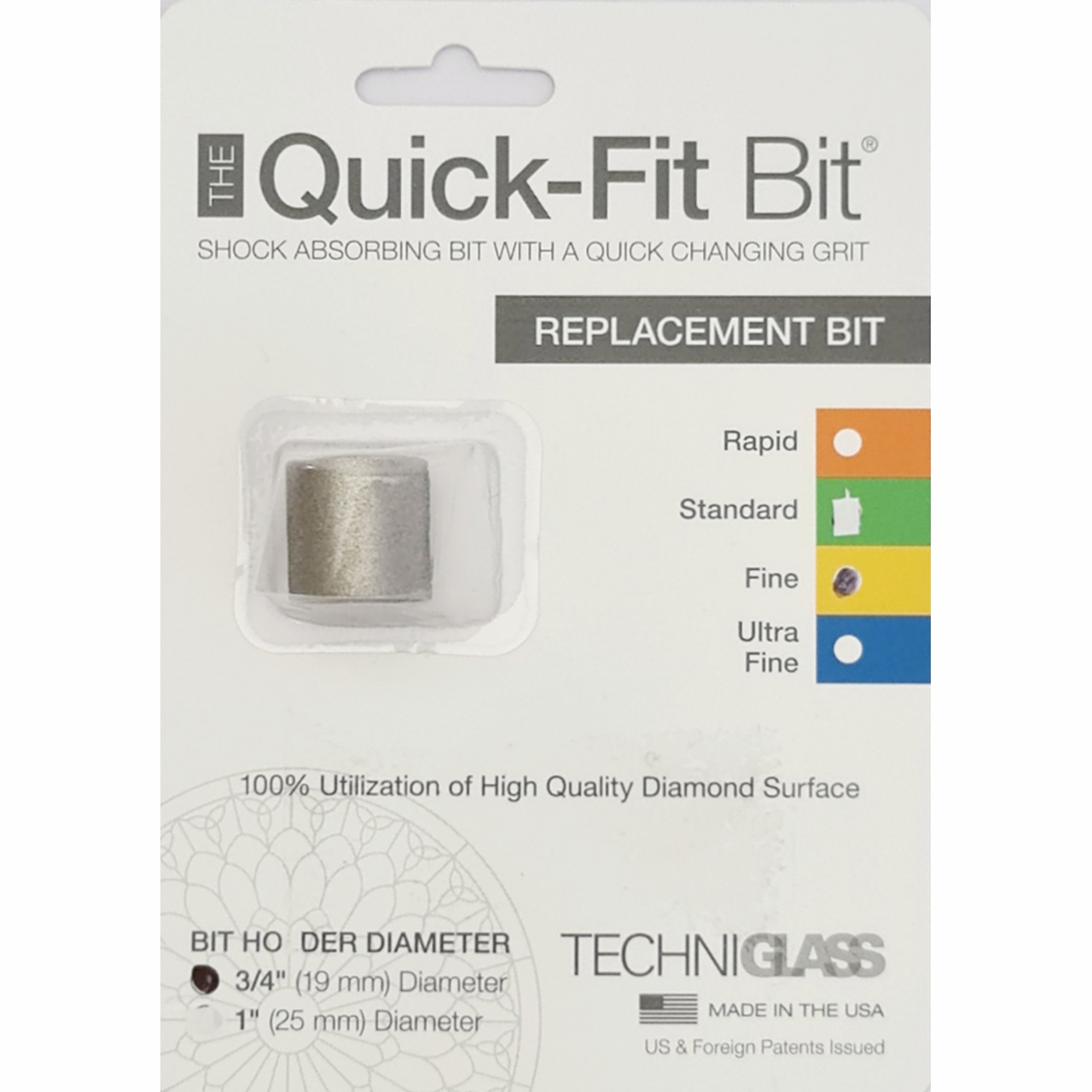 Quick-Fit Schleifring 19mm fein Quick-Fit Schleifring 19mm fein