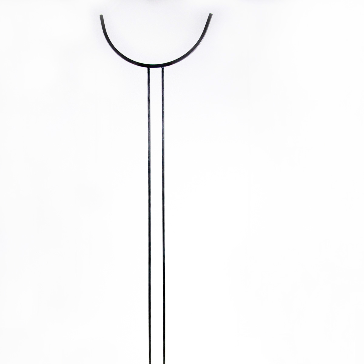 Glashalter lang, halbrund für 40cm Glas Glashalter lang, halbrund für 40cm Glas