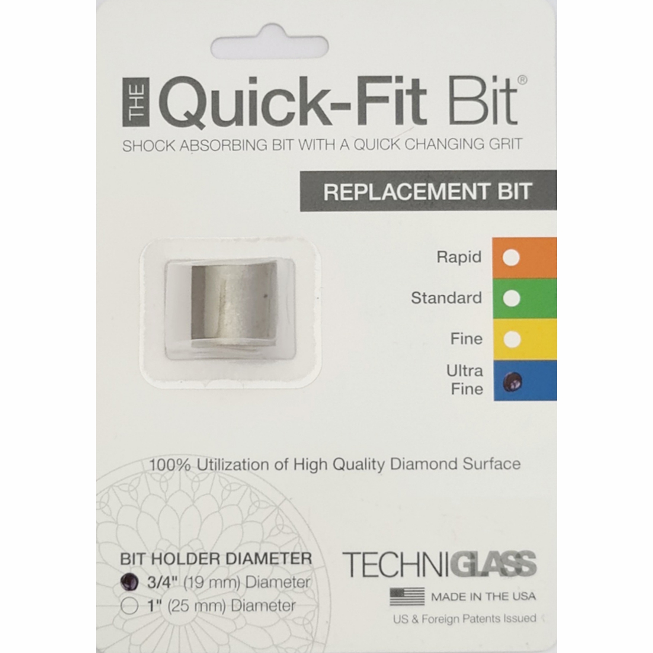 Quick-Fit Schleifring 19mm ultra fein Quick-Fit Schleifring 19mm ultra fein