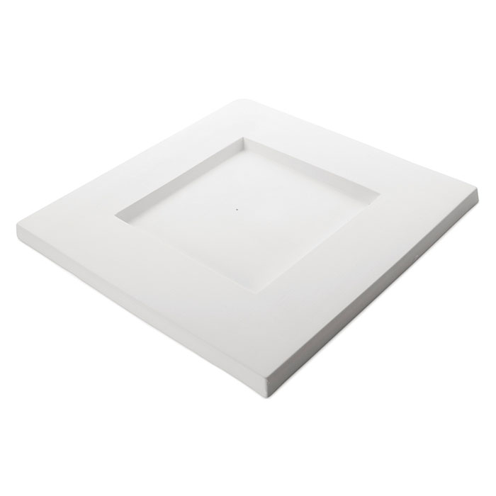 Fusingform 36x37x1cm Teller Quadrat III Fusingform 36x37x1cm Teller Quadrat III