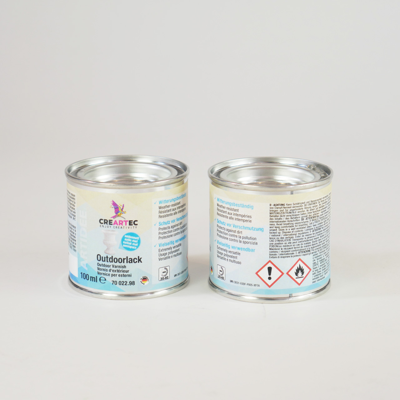 Outdoor Lack transparent matt Outdoor Lack transparent matt