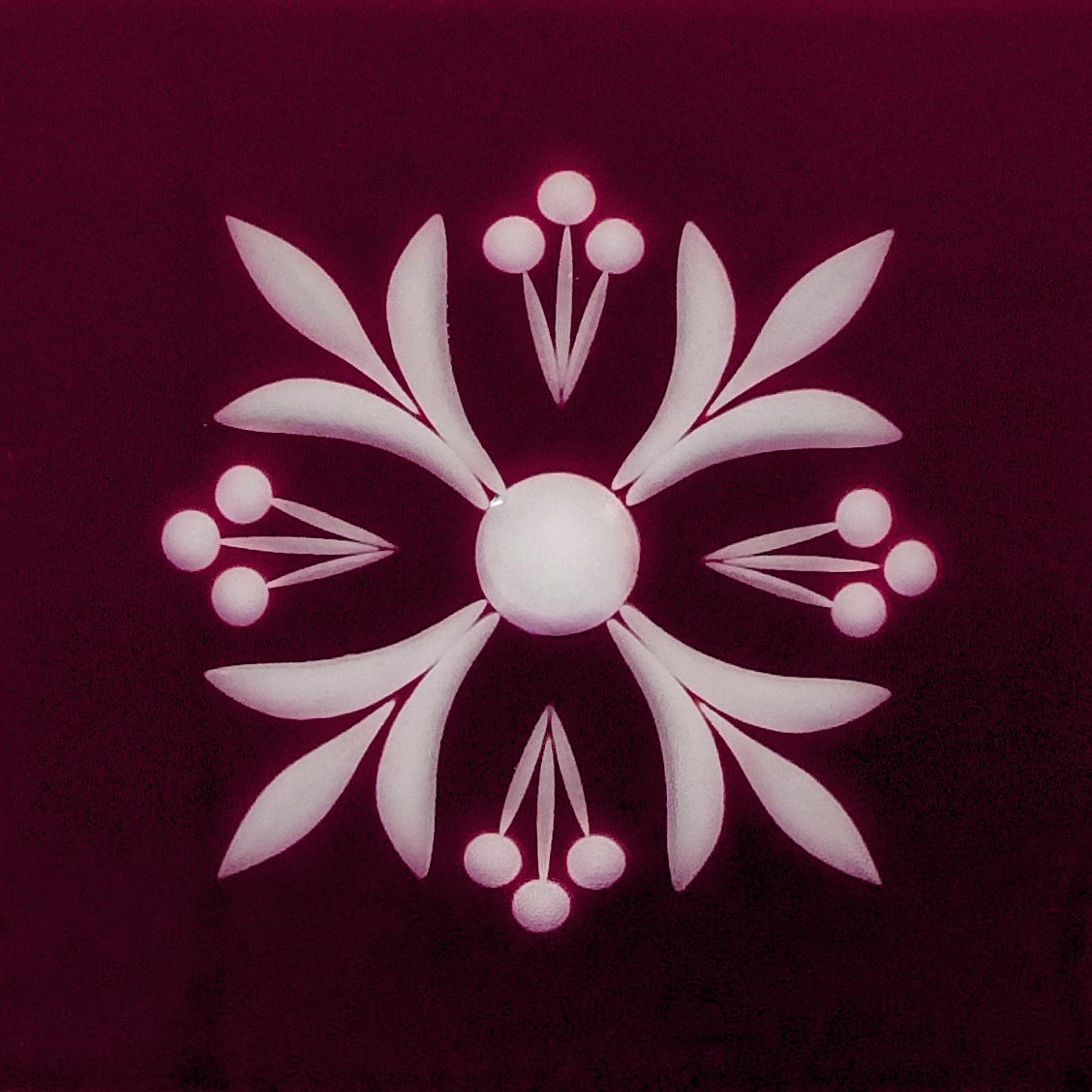 Friesecke 12x12cm Frucht rot