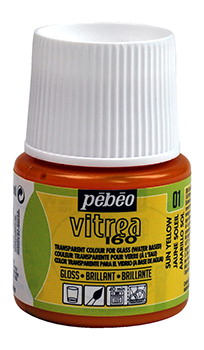 Glasfarbe Pebeo Vitrea160 Sonnengelb 01 Glasfarbe Pebeo Vitrea160 Sonnengelb 01