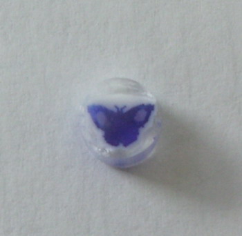 Millefiori " blauer Schmetterling" AK 90 Millefiori " blauer Schmetterling" AK 90