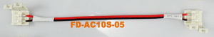 LED-Steckverbinder für 10mm, +Kabel +Verbinder