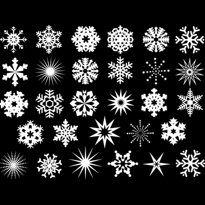 Fusing Decal Schneeflocken Mica Weiss Fusing Decal Schneeflocken Mica Weiss