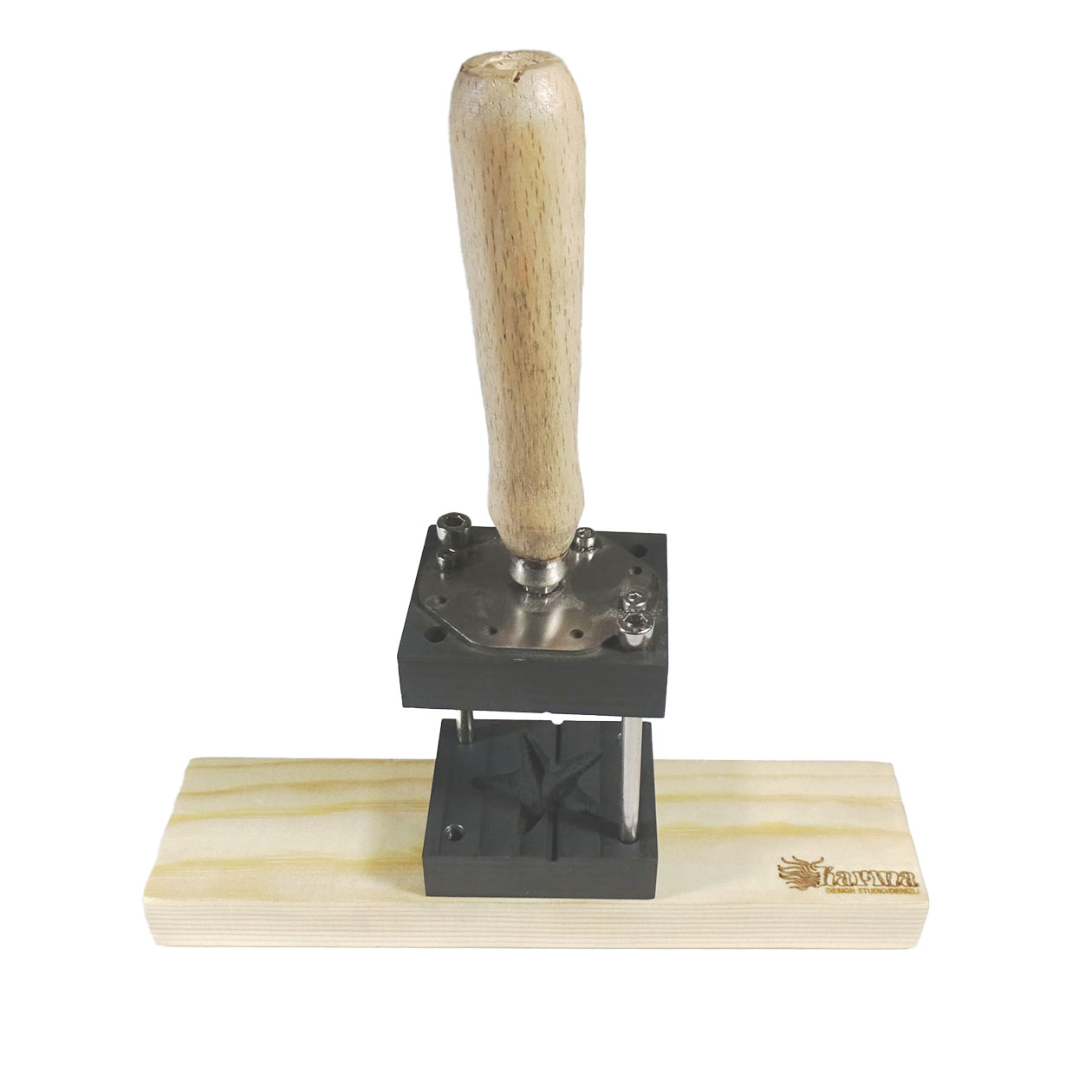 Graphit Perlenpresse Seestern Graphit Perlenpresse Seestern