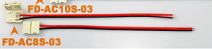 LED-Steckverbinder für 8mm, mit Kabel