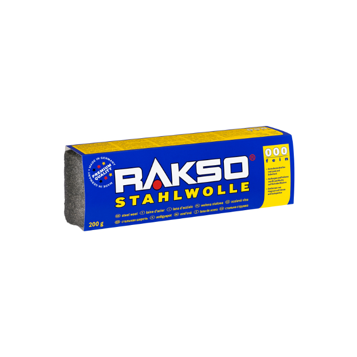 RAKSO Stahlwolle 000 200g RAKSO Stahlwolle 000 200g