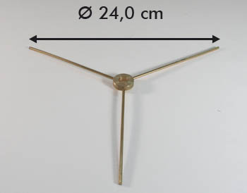 Schirmspeiche 3-fach d:240 mm Schirmspeiche 3-fach d:240 mm