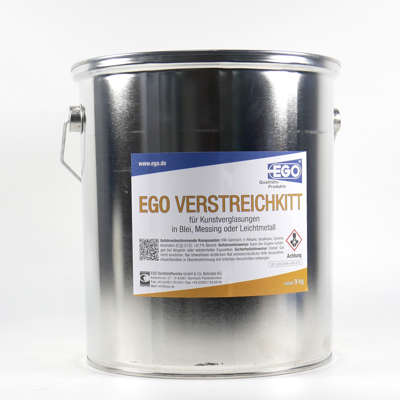 EGO Verstreichkitt Glazing Putty 9kg EGO Verstreichkitt Glazing Putty 9kg