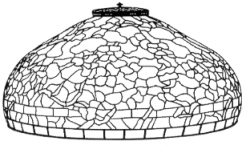 ODYSSEY Lampenform 55 cm Nasturtium T1506 ODYSSEY Lampenform 55 cm Nasturtium T1506