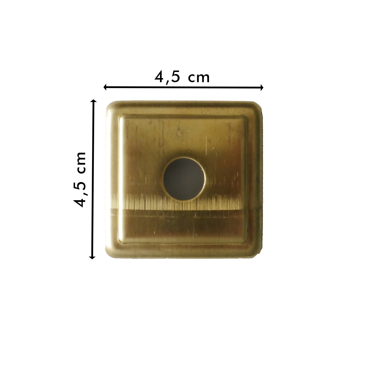 Kappe 4-eck 4,3cm