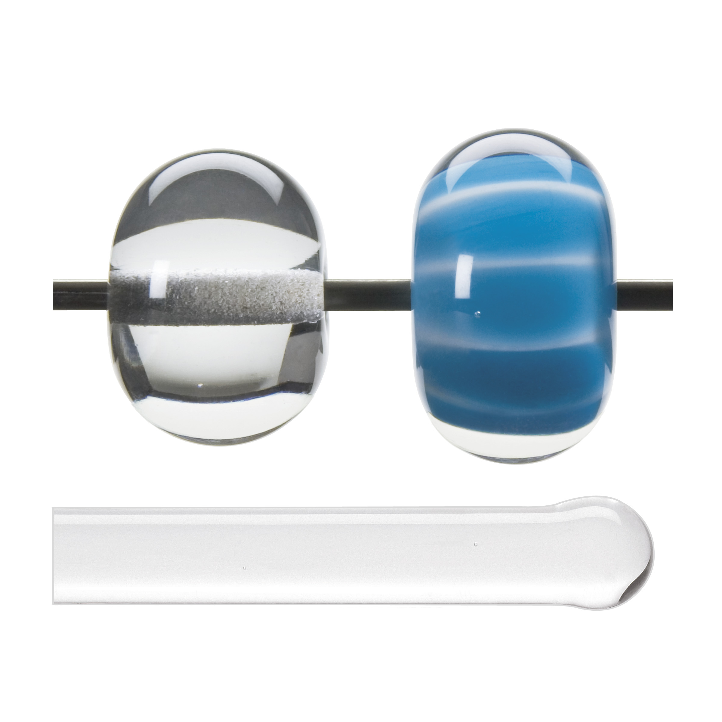 BULLSEYE Glass rod 1101 F8mm BULLSEYE Glass rod 1101 F8mm
